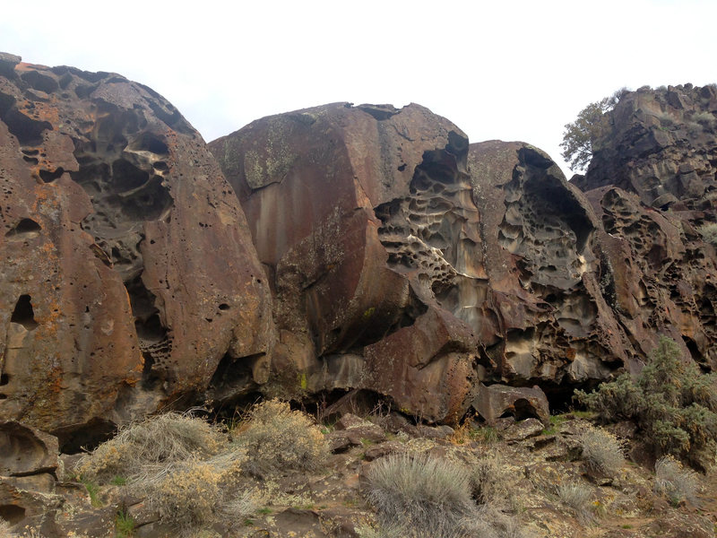 Just a small sampling of the rock features.