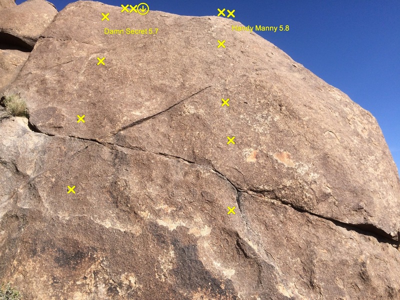 This is the right face of Manny Rock.