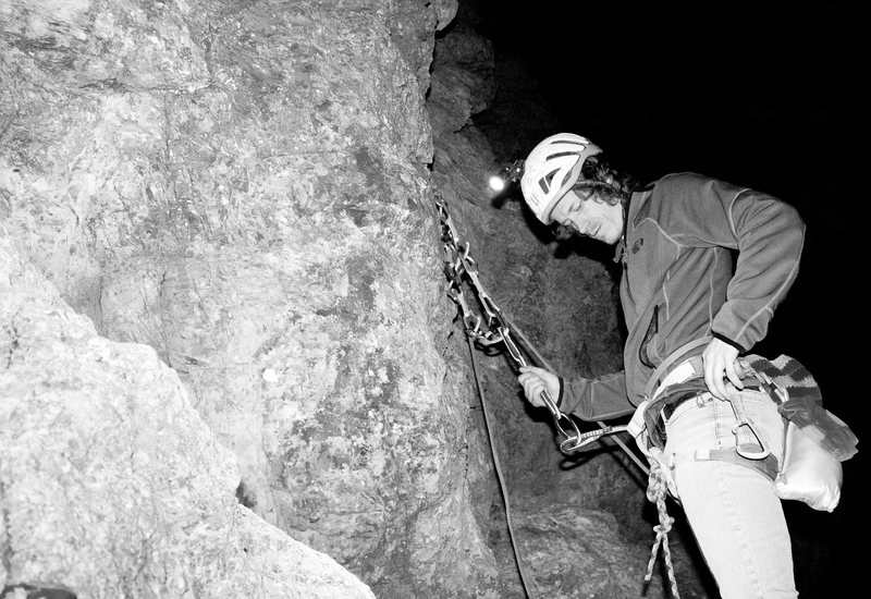 Night climbing was fun