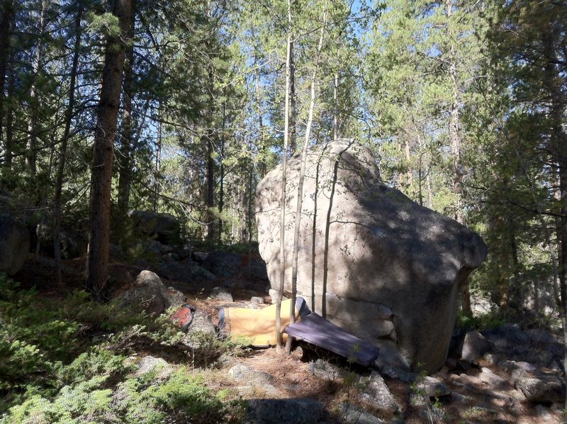 Bouldering in Lodgepole Campground, Gunnison