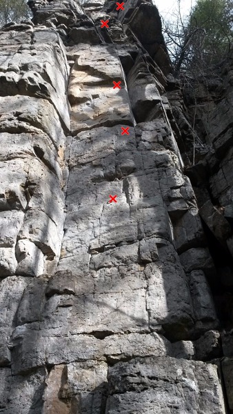 Just showing the route