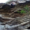 Air Ride Equipped 5.11c in Muir Valley, Red River Gorge, KY.<br>
<br>
Fun, steep, jug haul. 