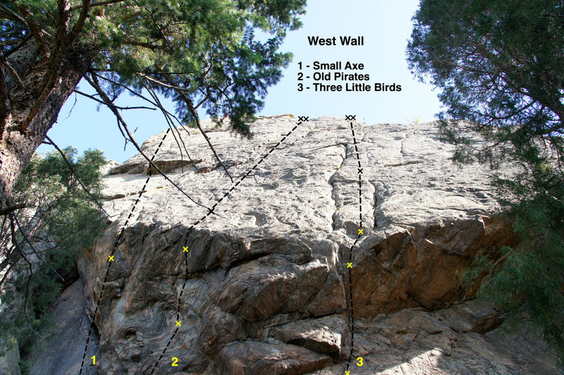 West Wall topo photo.