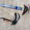 The old 2nd bolt (which took a lot of whips!) and one of the new ASCA bolts I replaced it with.