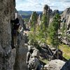 John Lang works the crux (crack) of Doody Direct