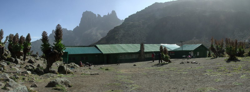 Shipton's Camp (aka Base Camp) and the last amenities that you'll have before setting out