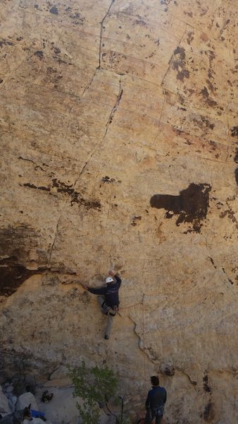 Start of Hit and Run on Mass production wall (Sandstone quarry)