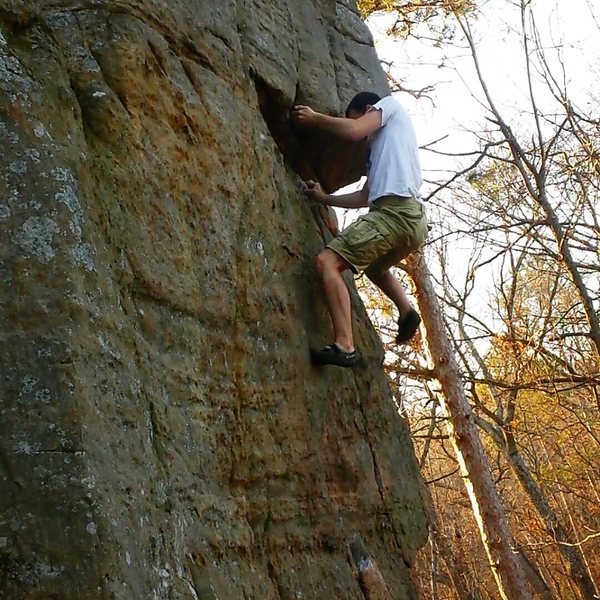 At the undercling!