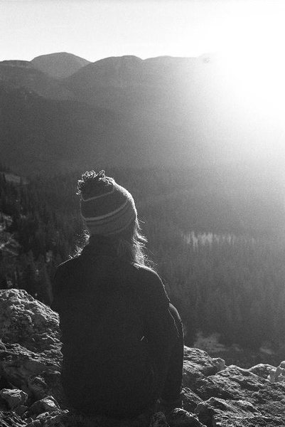 Photo by Ansel Adams, 1963 for the "Hot Girls in the Wilderness" project