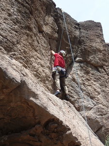 Scott finishing up on 'Let's Face it'