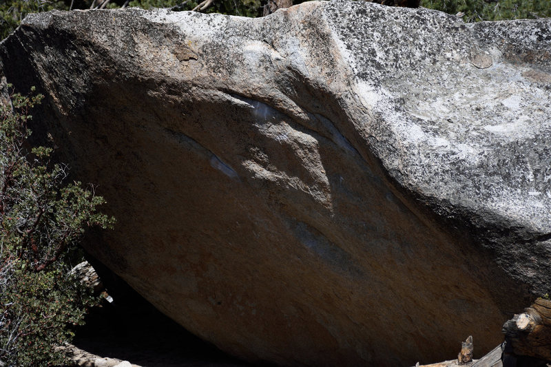 Climbing in I Boulder (aka Dark Horse), San Jacinto Mountains