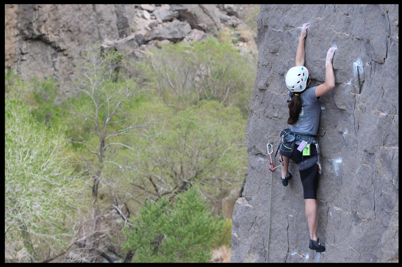 another one of this unknown climber cruising...