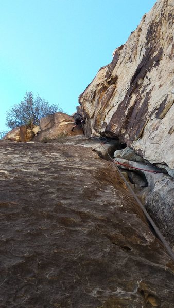 Dustin Hoover. Pooty Tits first ascent.