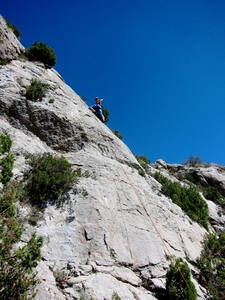 At the top of Popeye