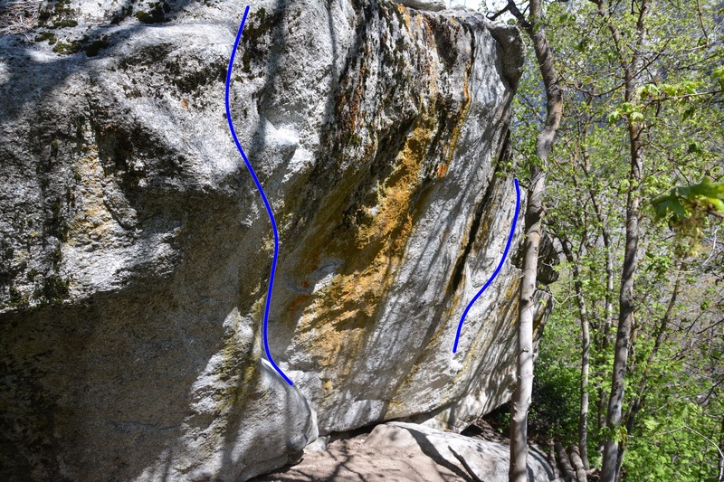 The beautiful Tom's Wall. Short Tom on the left, Interloper barely visible on the right.