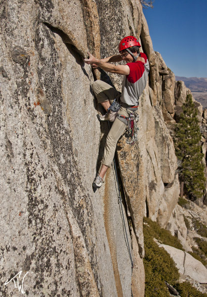 Kenny at the crux.