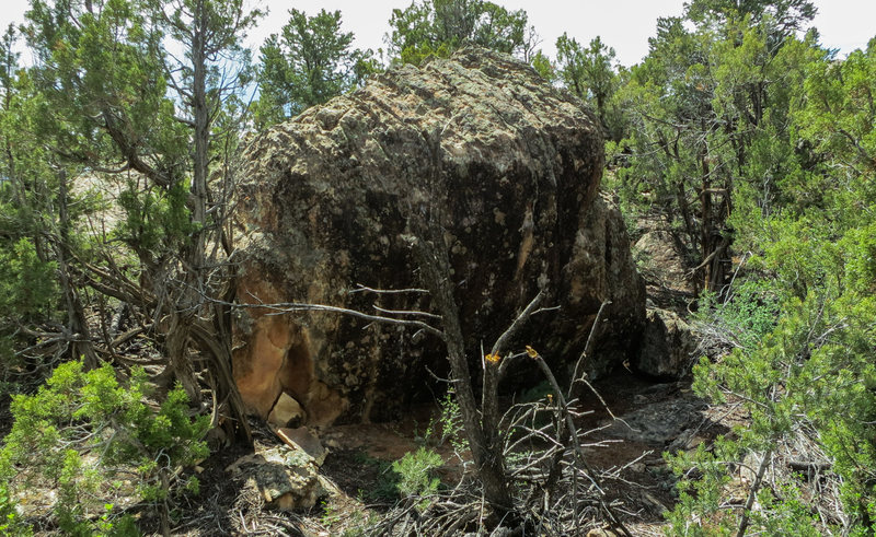Lizard Hunt's west face.