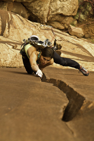 Lauren Ray cruising the splitter.