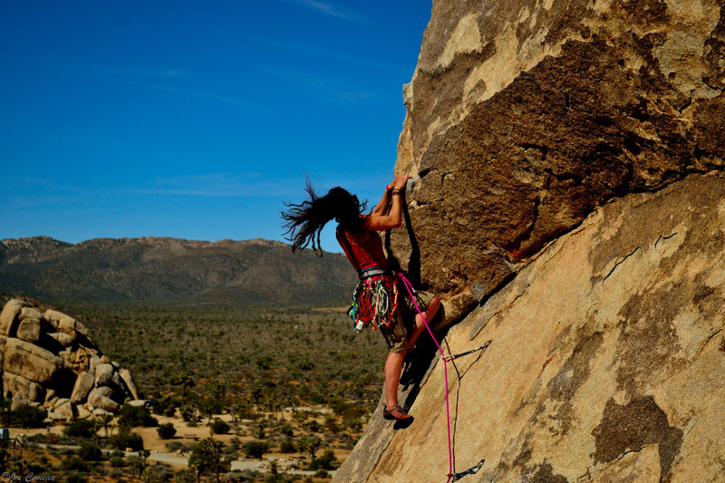 Cyndi Chebator on the lead. Photo Credit Joe Comeau
