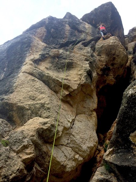 Renn Blake leading Over the Top