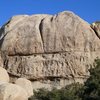 A closer look at the Afro Blues Wall (Northwest Face), Joshua Tree NP