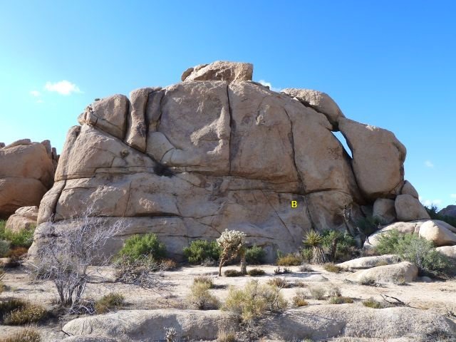 South End of a Northbound Poodle (5.8), Joshua Tree NP