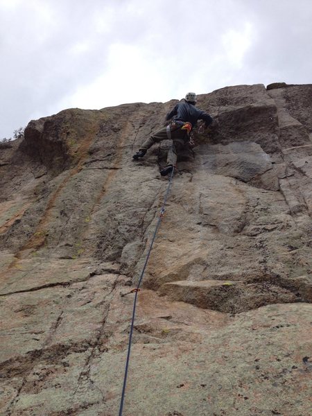 Glen at the crux.