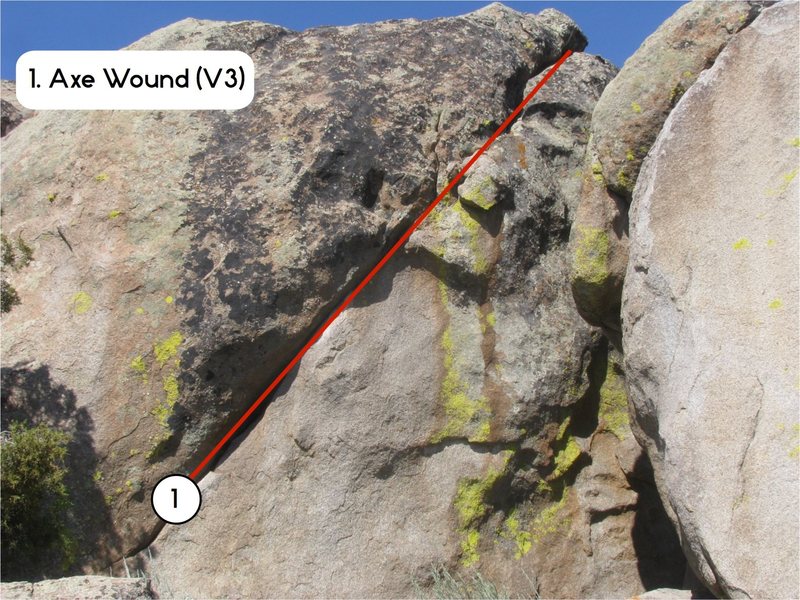 Axe Wound.