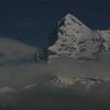 The Eiger from Mürren by moonlight