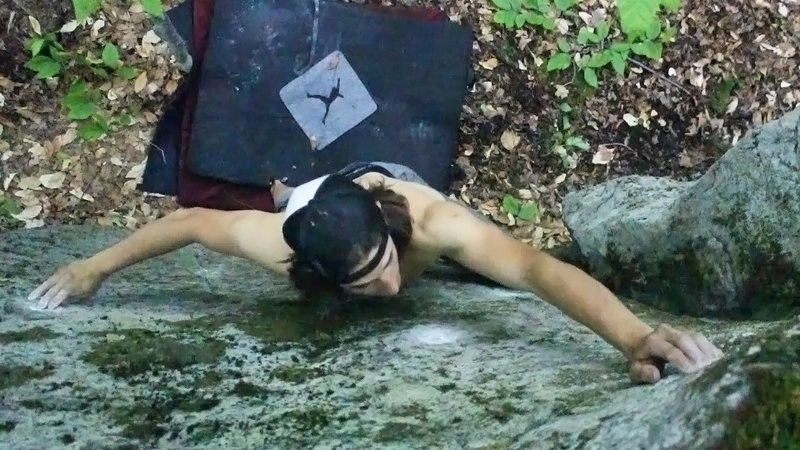 Rob reaching the smallest crimps