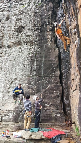 Climber on Strongman