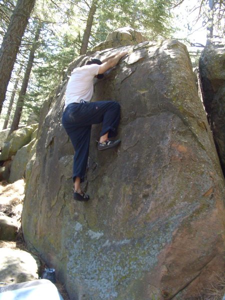 Immaculate Incut boulder