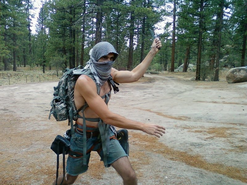Beware of the Holcomb Valley Ninja Special Forces. They will knife your ass.
