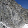 Granite faces from base of the NE Couloir Rt.