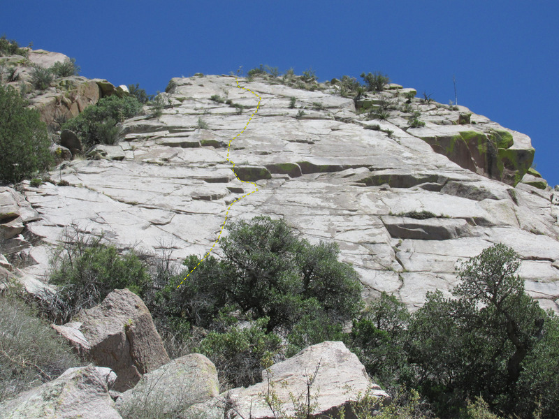 View of the whole route.