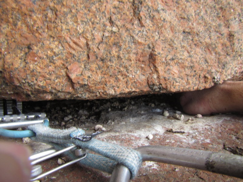 First somewhat essential birdshit-filled crack