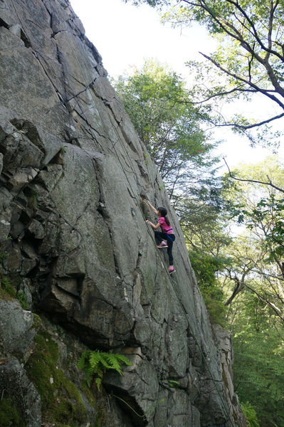 It's actually a decent size climb...too bad most of it is so easy.