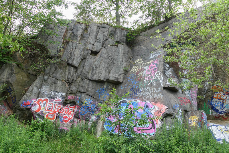 Swingle's Quarry topo south left.