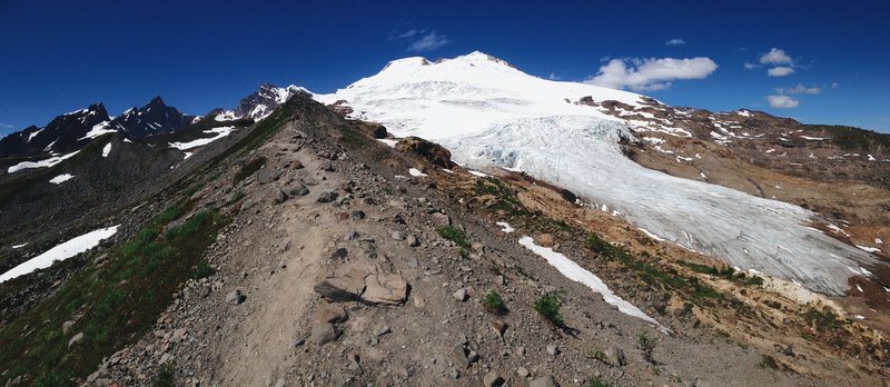 Mount Baker and the railroad grade