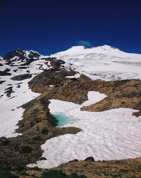 Easton Glacier from Sandy Camp