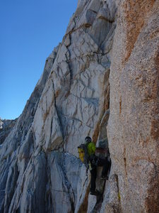 Rock Climb North Ridge High Sierra