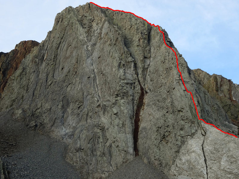 The Northeast Buttress.