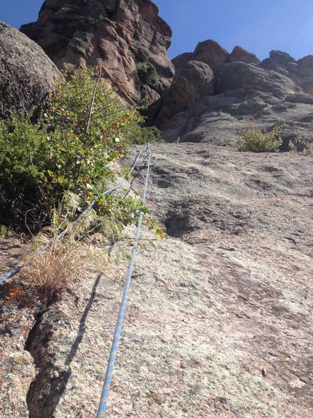 The slab section of the 2nd pitch.