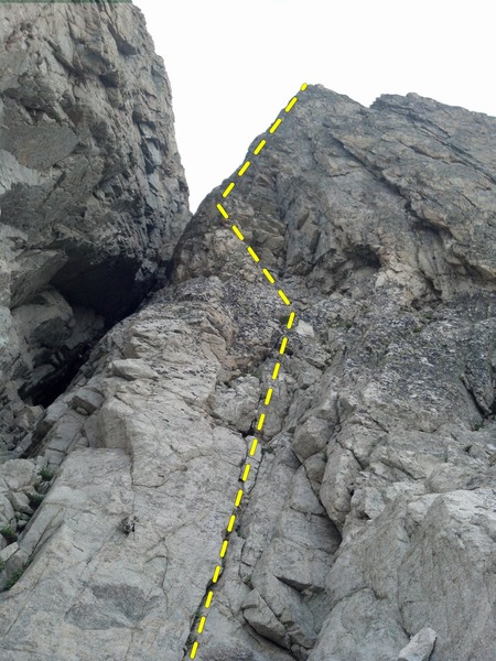 The first pitch of "Ping Ridge".