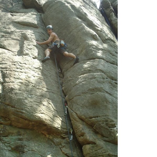Almost to the crux