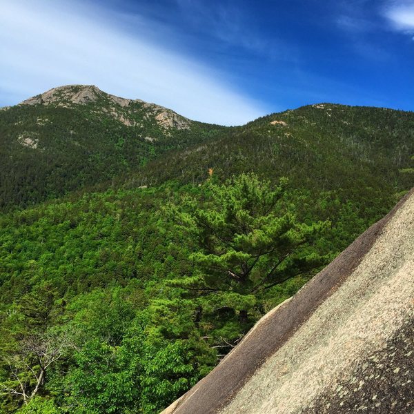 Mt. Chocorua over your shoulder while you climb