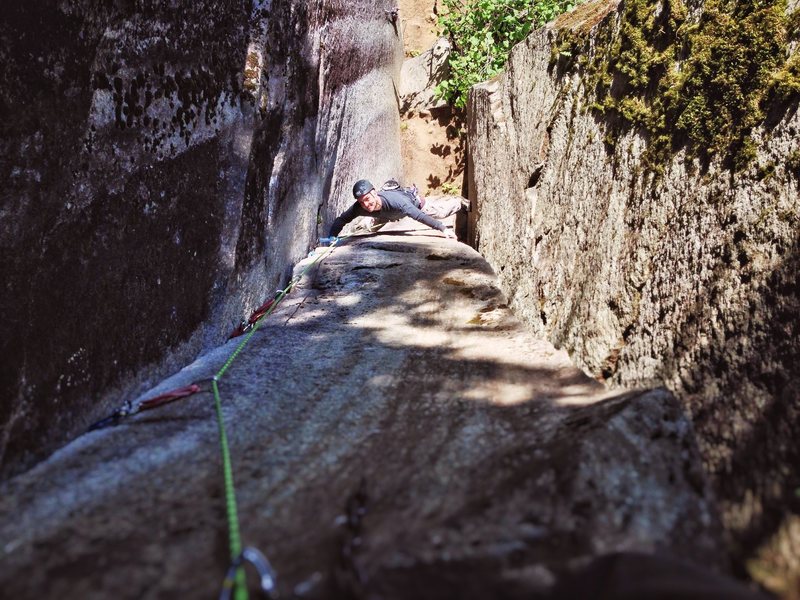 Tony on pitch three of Rattletale