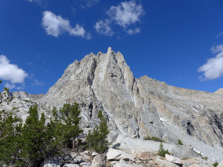 closer view of Picture Peak