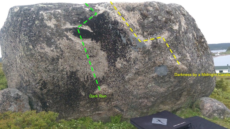 Unfair boulder aka bog boulder