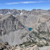 the many lakes along Paiute Pass trail as it heads toward the pass